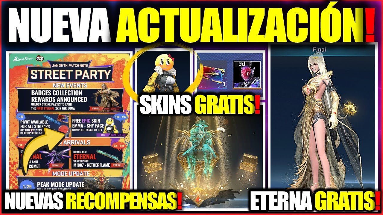 🚨 LLEGÓ UPDATE + SKIN GRATIS EMMA 🔥 + ETERNA GRATIS Y EMOTE ULTRA ✅ NUEVA ETERNA JETT ❗
