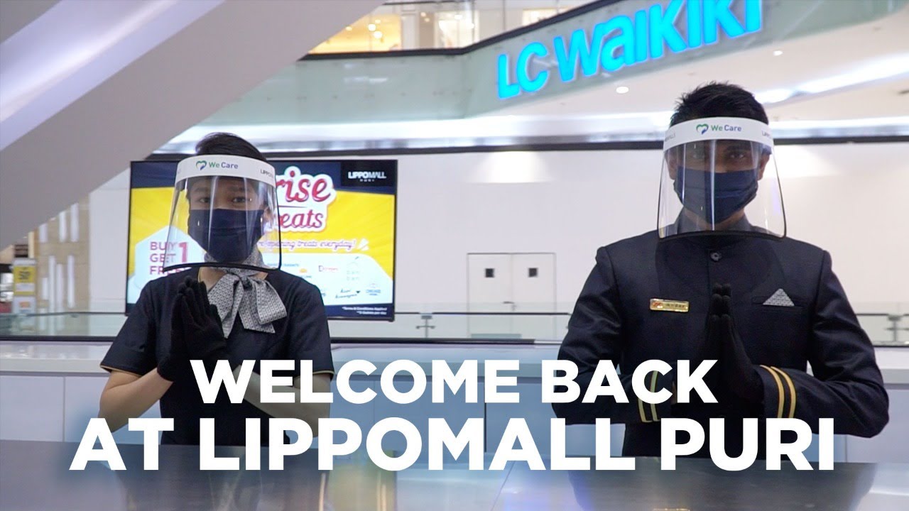 Welcome Back at Lippo Mall Puri