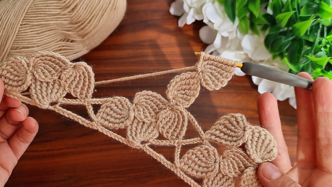 Crochet Designs 🥰 The most trendy crochet models.Bag, tablecloth, blanket, vest, tunic, Scarf Shawl