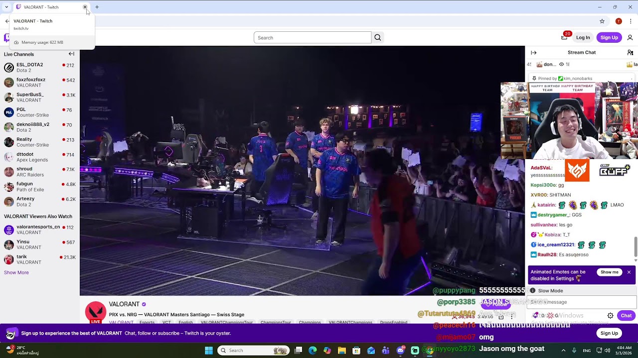 PRX vs NRG watchparty