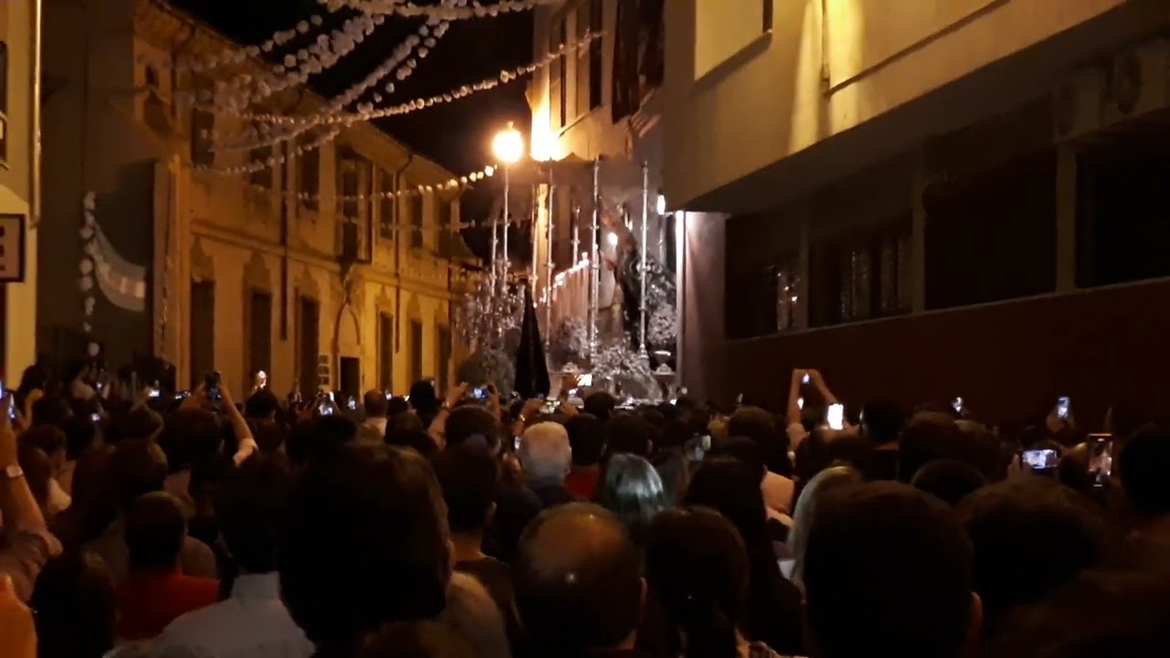 VIRGEN DEL AMPARO CALLA PARRA SALIDA EXTRAORDINARIA 75 ANIVERSARIO MÁLAGA
