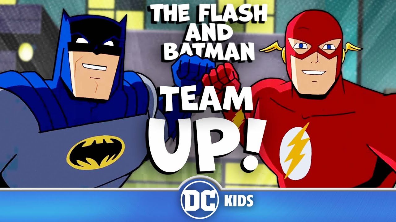 ⚡🦇 The Flash & Batman's BEST Team Ups | DC Animated Universe #DCAU | @dckids