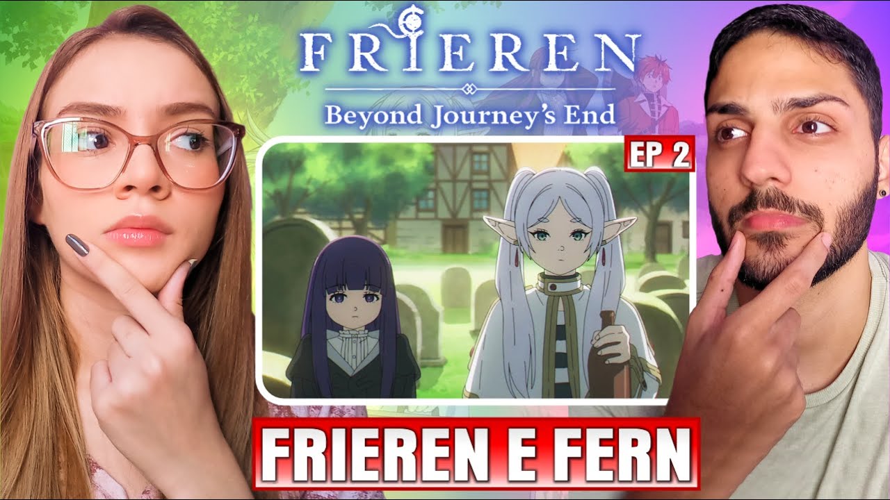 (FRIEREN GANHA UMA APRENDIZ) Professora de Geografia assiste FRIEREN｜EPIS&Oacute;DIO 2｜REACT