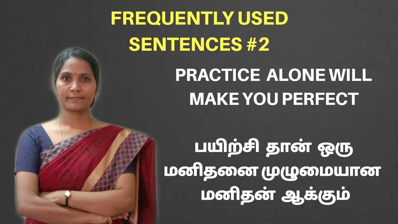 Frequently Used Sentences #2 | Basic tips for daily usage sentences |Spoken English through Tamil