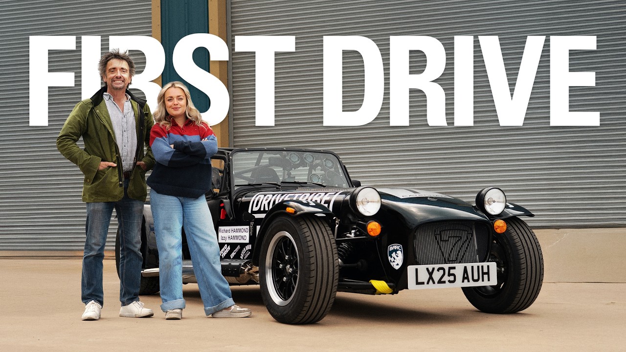 Richard & Izzy Hammond Drive The Car They Built In 48 Hours!