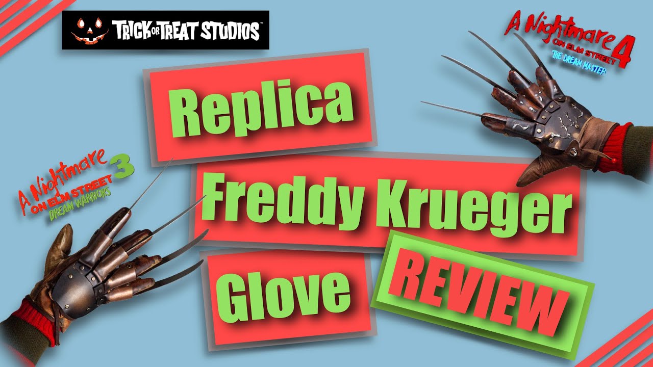 Trick Or Treat Studios Freddy Glove | A Nightmare on Elm Street 3 & 4