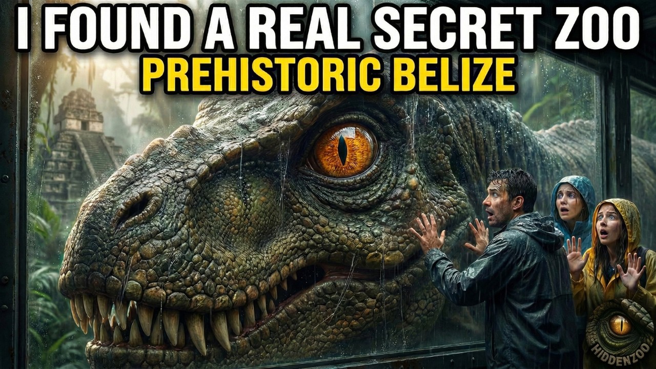 I Found A REAL Dinosaur Zoo Hidden in Belize 🦕 | POV Visit