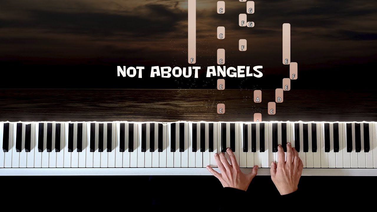 Not About Angels Birdy Piano Cover Piano Tutorial Seemusic Relaxing Emotional Piano Music