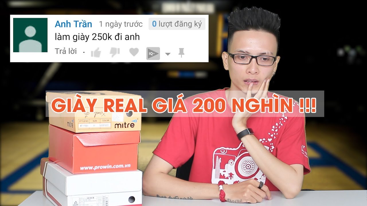 200 nghìn vẫn muốn mua giày chính hãng ?