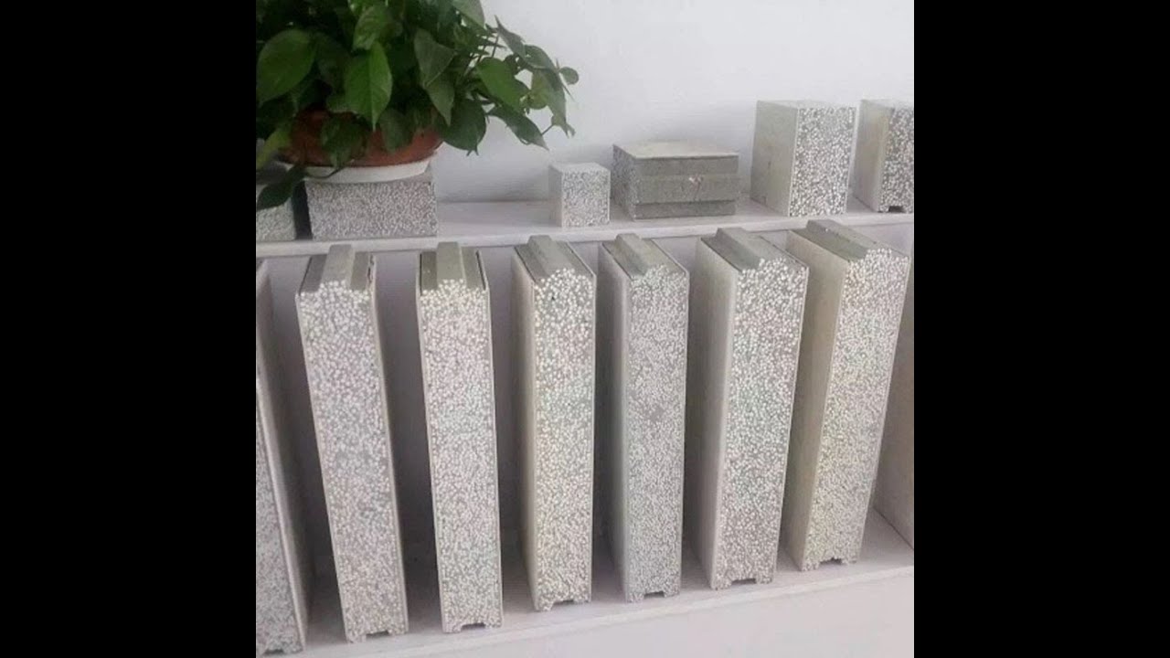 eps cement sandwich board production line/lightweight partition wall panel making machine
