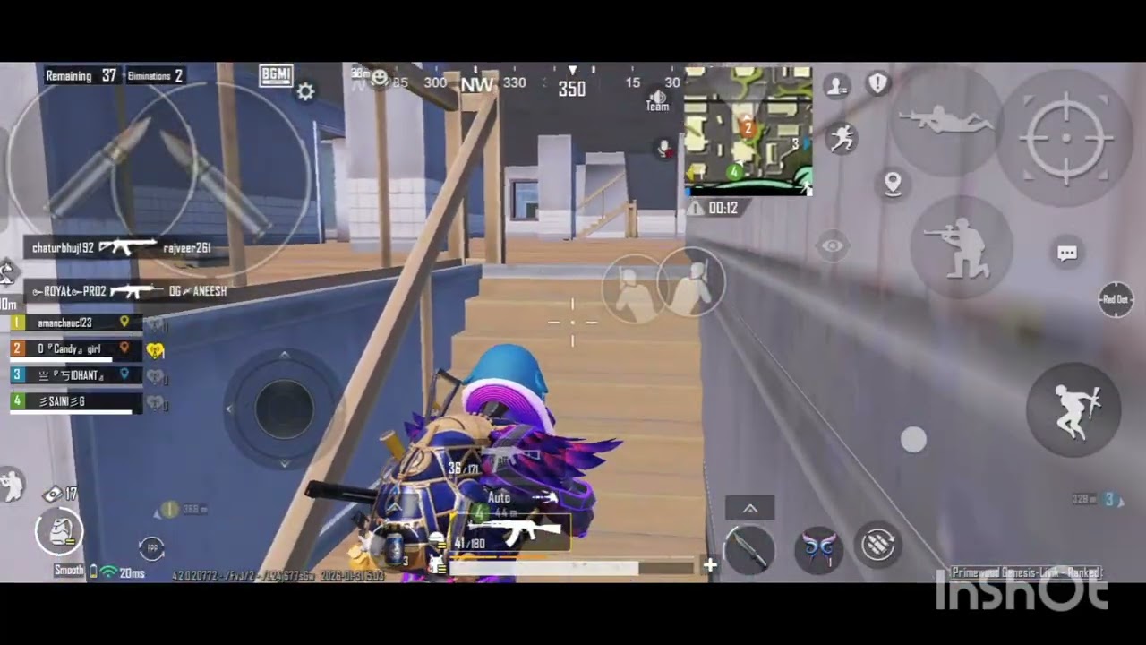 Bgmi rush gameplay 