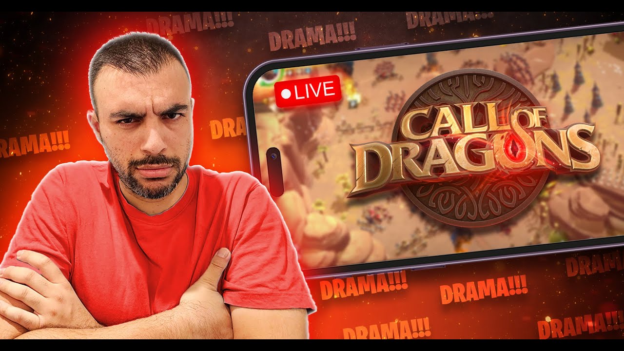 LIVE! EIS Tried To DIPLO-WIN vs ECHO in #1 KvK? | Call of Dragons
