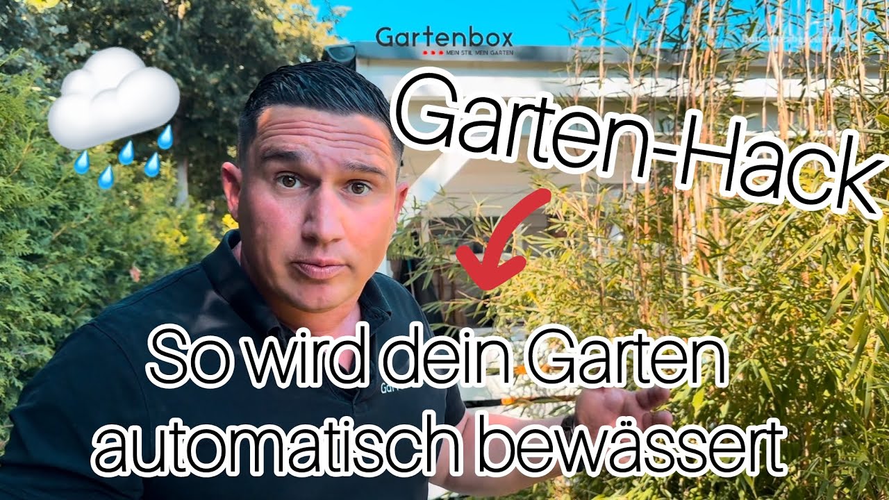 DIY: Wir verlegen eine automatische Rasenbewässerung – Schau zu!! 🫵