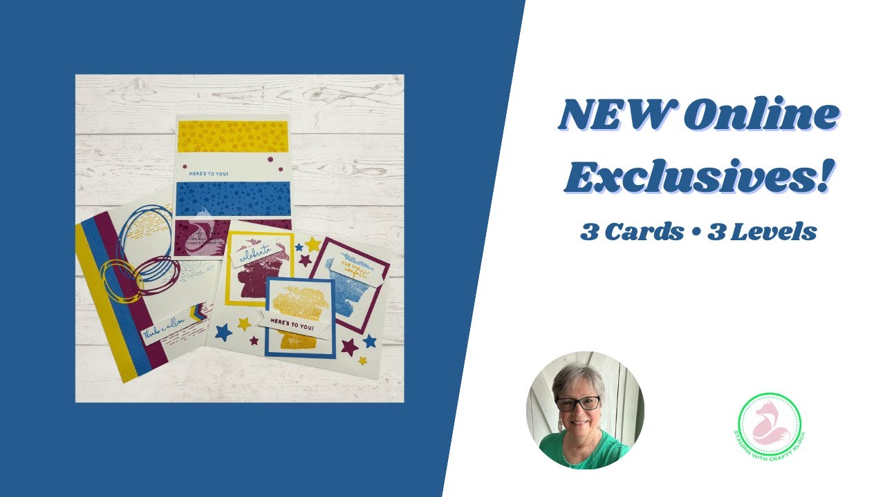 3 Cards, 3 Ways | Stampin’ Up! Online Exclusives | Simple to Stunning Card Ideas