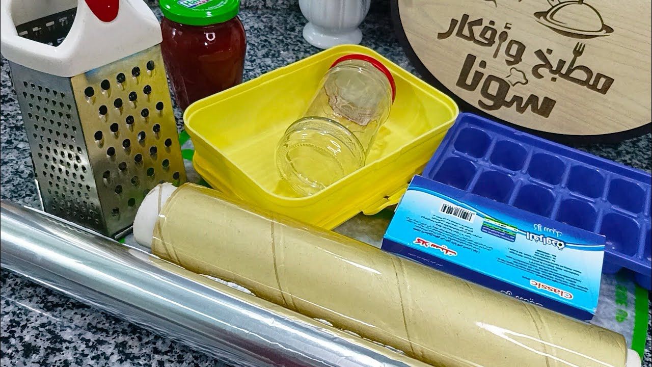 أفكار مطبخية جربوها هتسهل عليكم كتير فى وقفة المطبخ Kitchen ideas #مطبخ_وأفكار_سونا