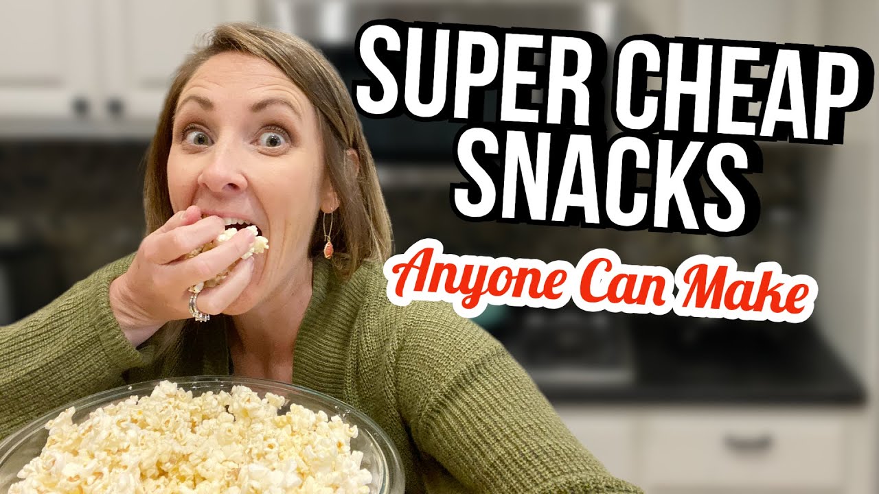 Cheap Snack Recipes for Frugal Families!