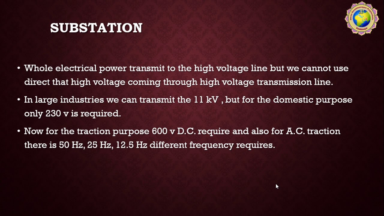 Unit  5 substation and cables