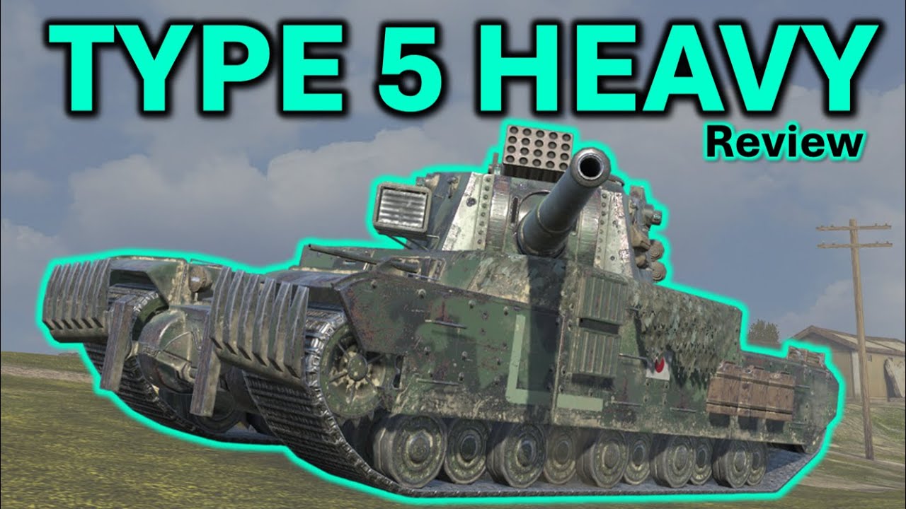 800 ALPHA BEAST: Тяжёлый танк Type 5 | WoT Blitz