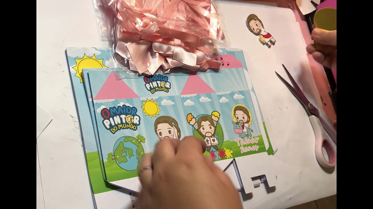 Embalando comigo um pedido de Personalizados.