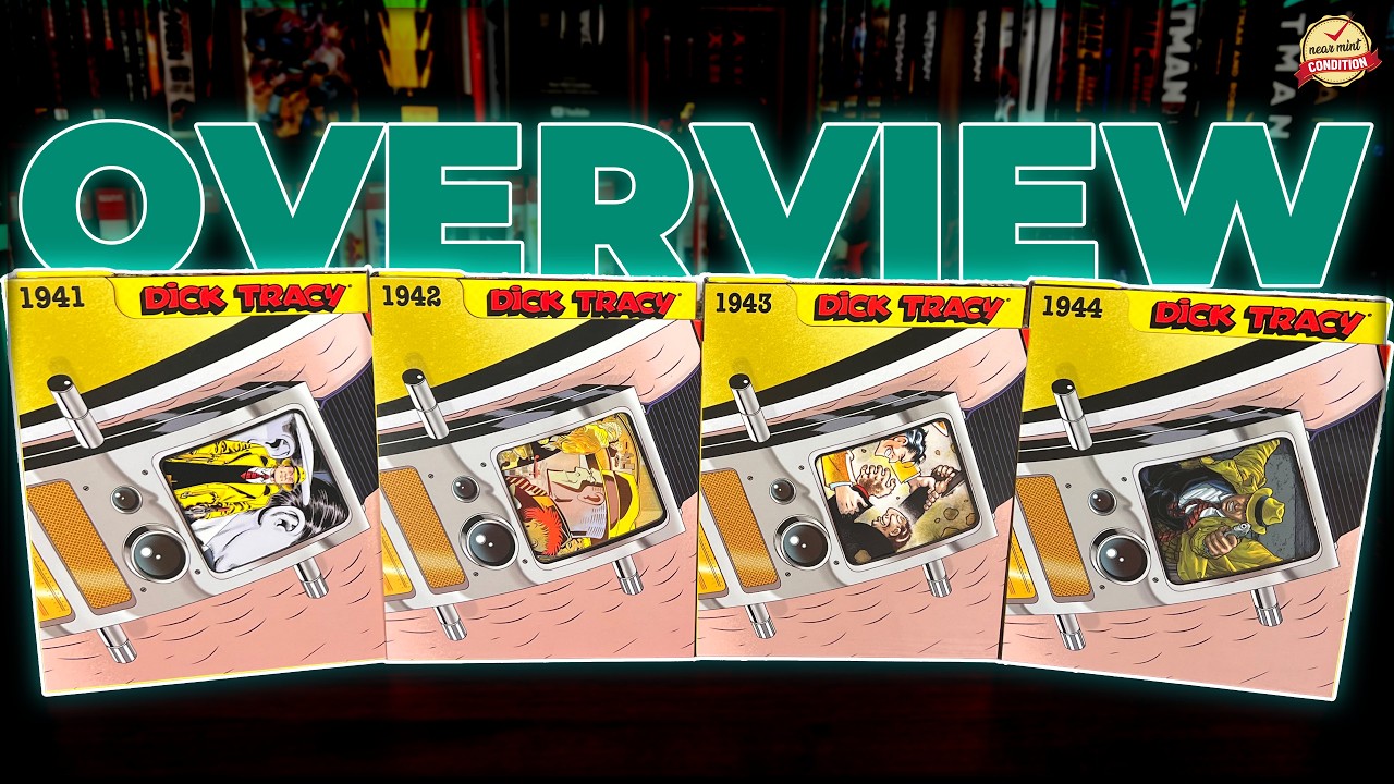 Dick Tracy Collection - 1941 1942 1943 1944 Overview | Enter Little Face, The Prune, Flat Top