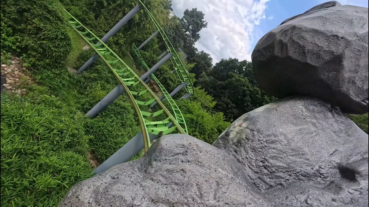Donderstenen Roller Coaster Onride Hellendoorn 2025