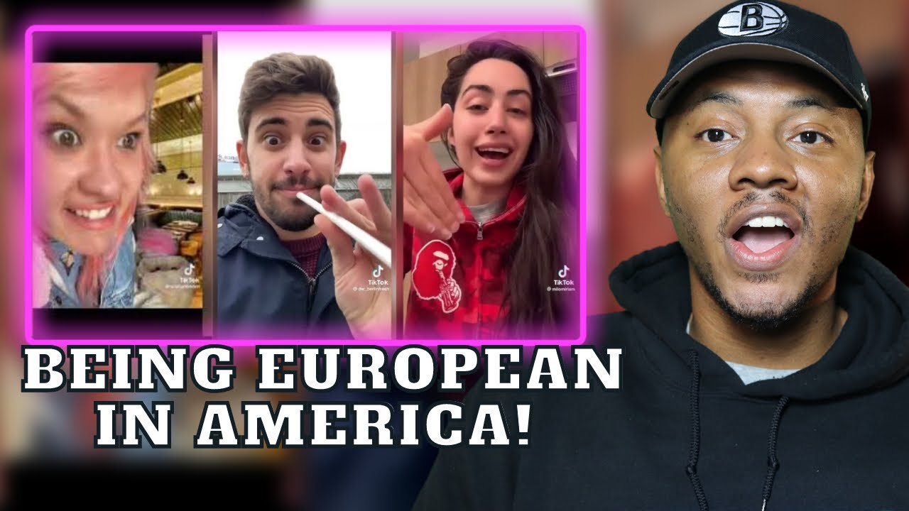 AMERICAN REACTS TO What's It Like Being European In America? | Pt. 1