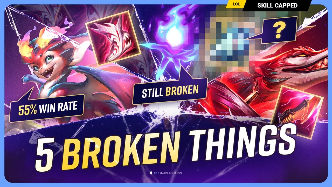 5 NEW INSANELY BROKEN Things You NEED to ABUSE in Season 16! - League of Legends