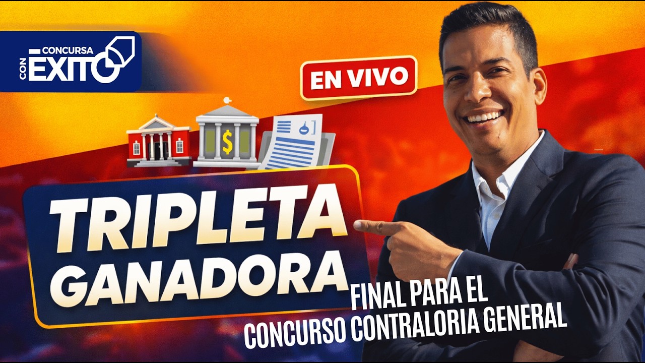 🎯 Tercer Simulacro GRATIS Contraloría General