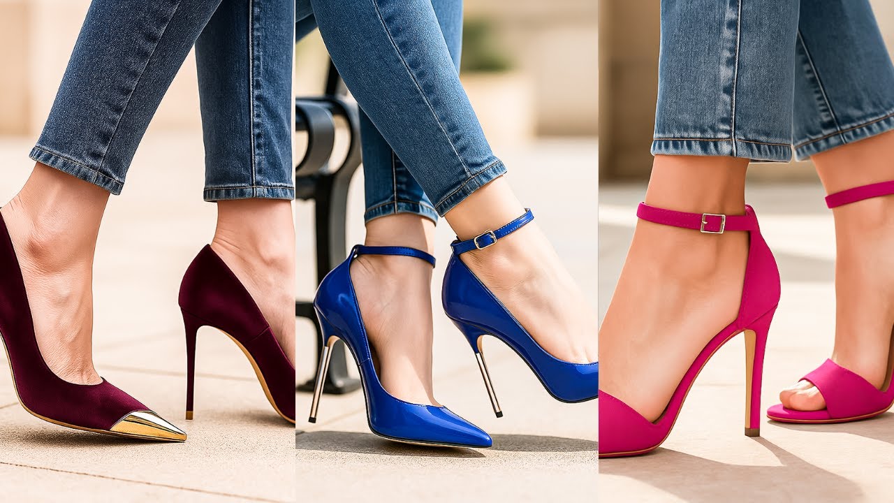 Women Footwear I Sandals I Shoes I USA Fashion I Party wear I High Hell I USA Trend Stiletto 2025 I