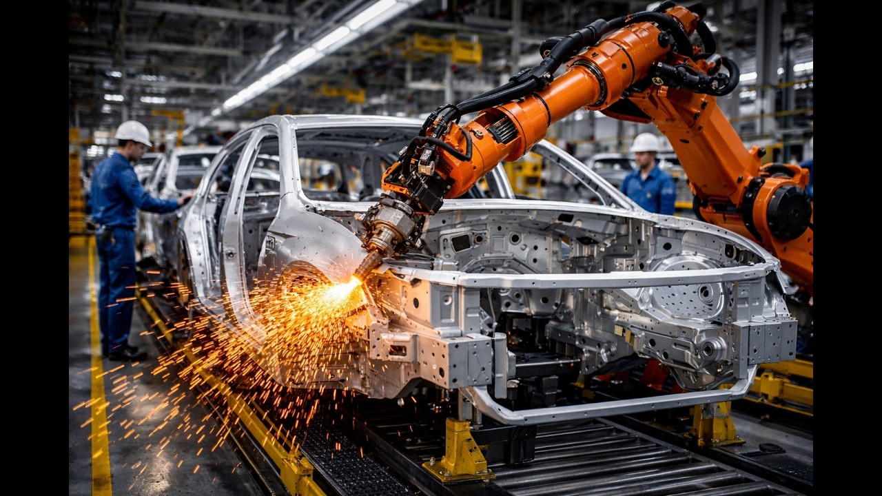 Inside a German Car Factory | Full Automobile Manufacturing Process Step by Step