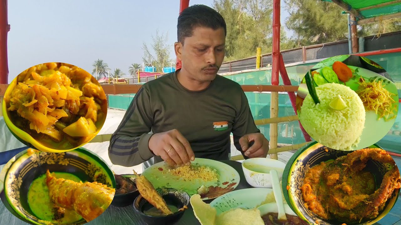 বিচের হাওয়ায় মৌসুনি আইল্যান্ডে বাঙালির রাজকীয় ভোজন | আনলিমিটেড ভাত খেলাম | রুপকথা মৌসুনি |🌶️🍅🌹🏖️💘