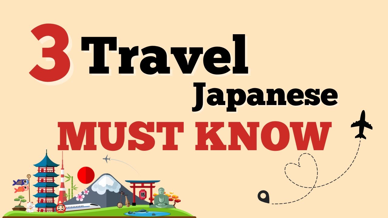 The 3 Phrases You Really Need in Japan | #japanese