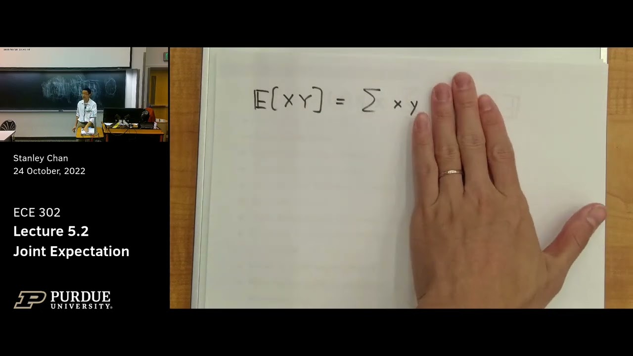 Lecture 23 Joint Expectation and Covariance