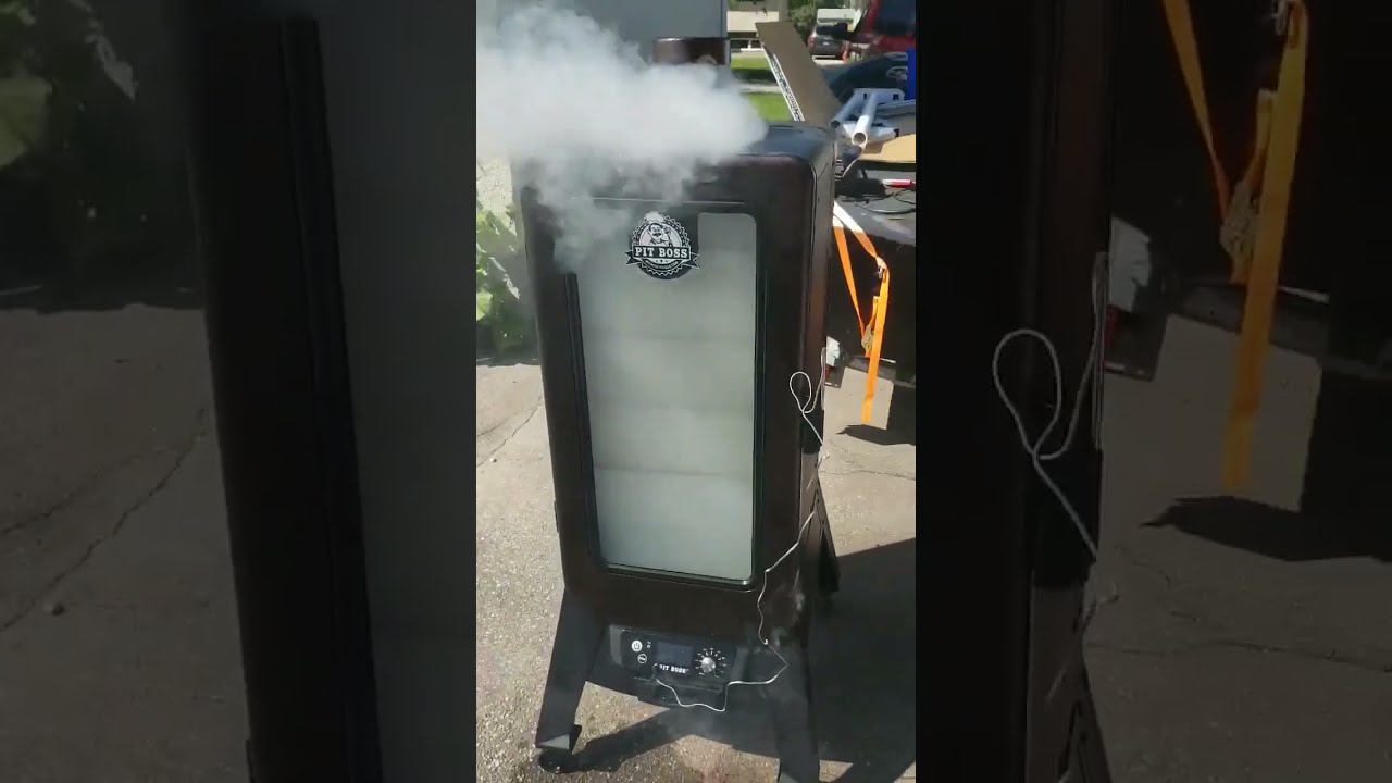 The Pitboss vertical smoker is ready for some sasuage making!
