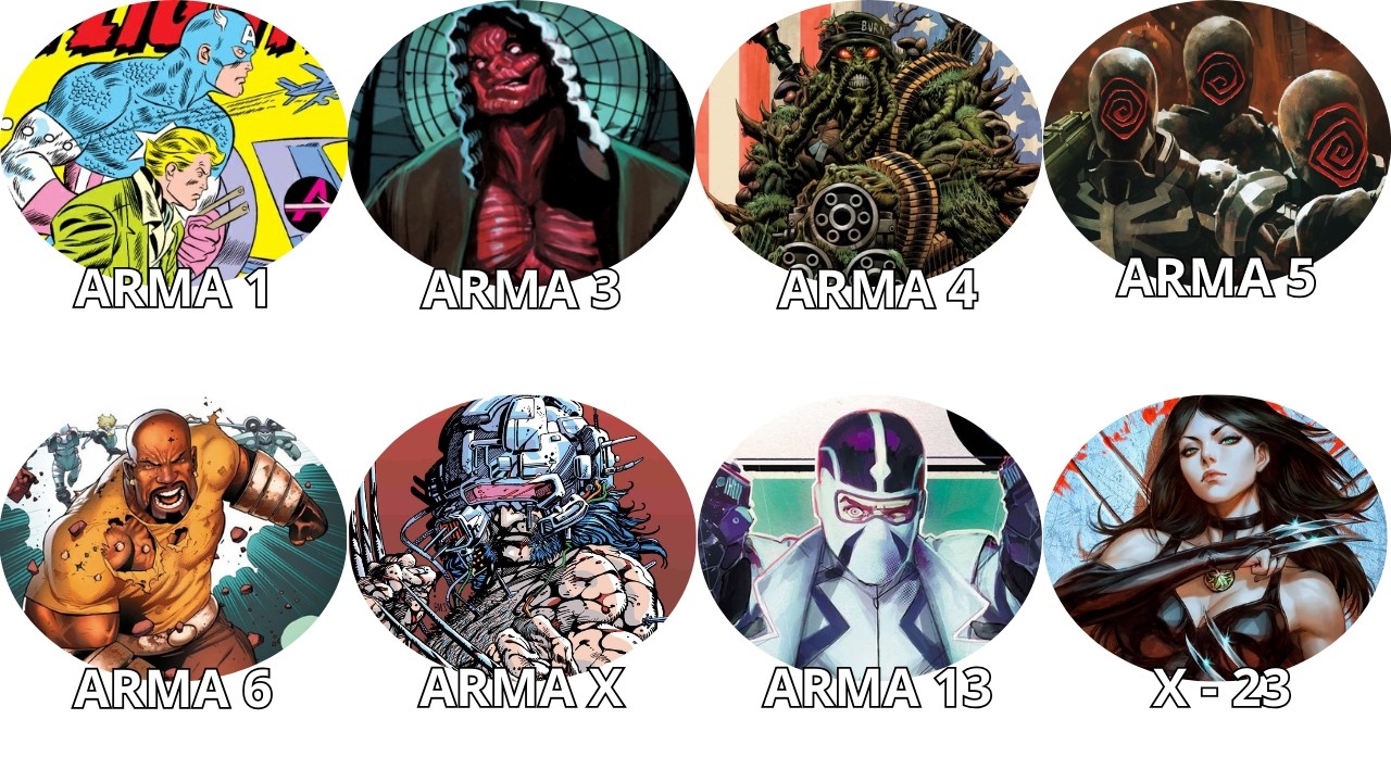 Todas las armas X explicadas