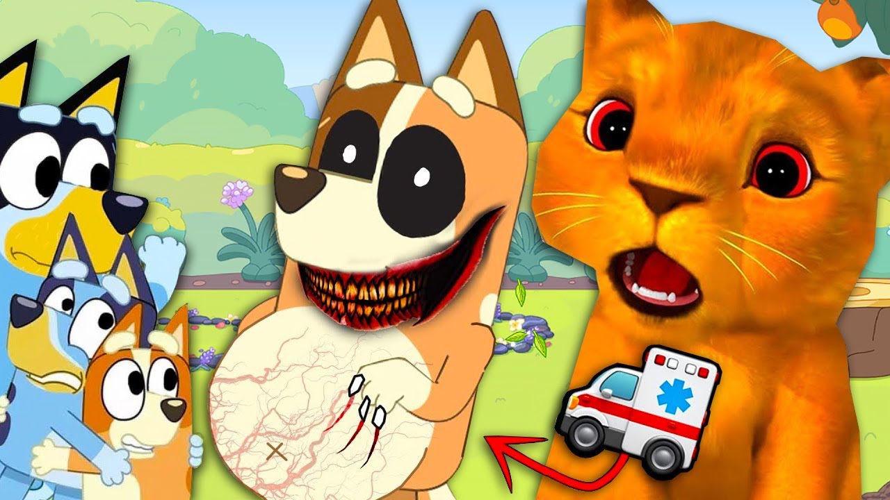 NUNCA IRRITE A MÃE GRÁVIDA DA BLUEY AS 03 HORAS DA MADRUGADA (Assustador)