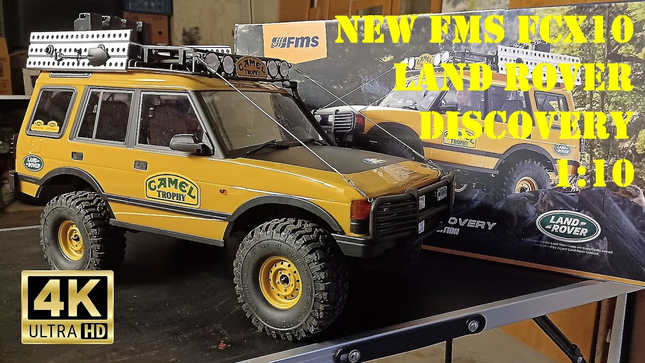 FMS FCX10 Land Rover Discovery 1:10 #rccar #fms #rcoffoad #cameltrophy #landrover #video #rcfun