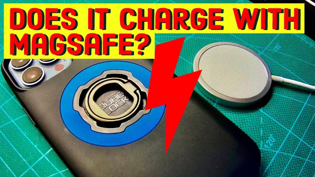 Does Quadlock Mag Case work with any MagSafe chargers? #quadlock  #magsafe #magsafecase