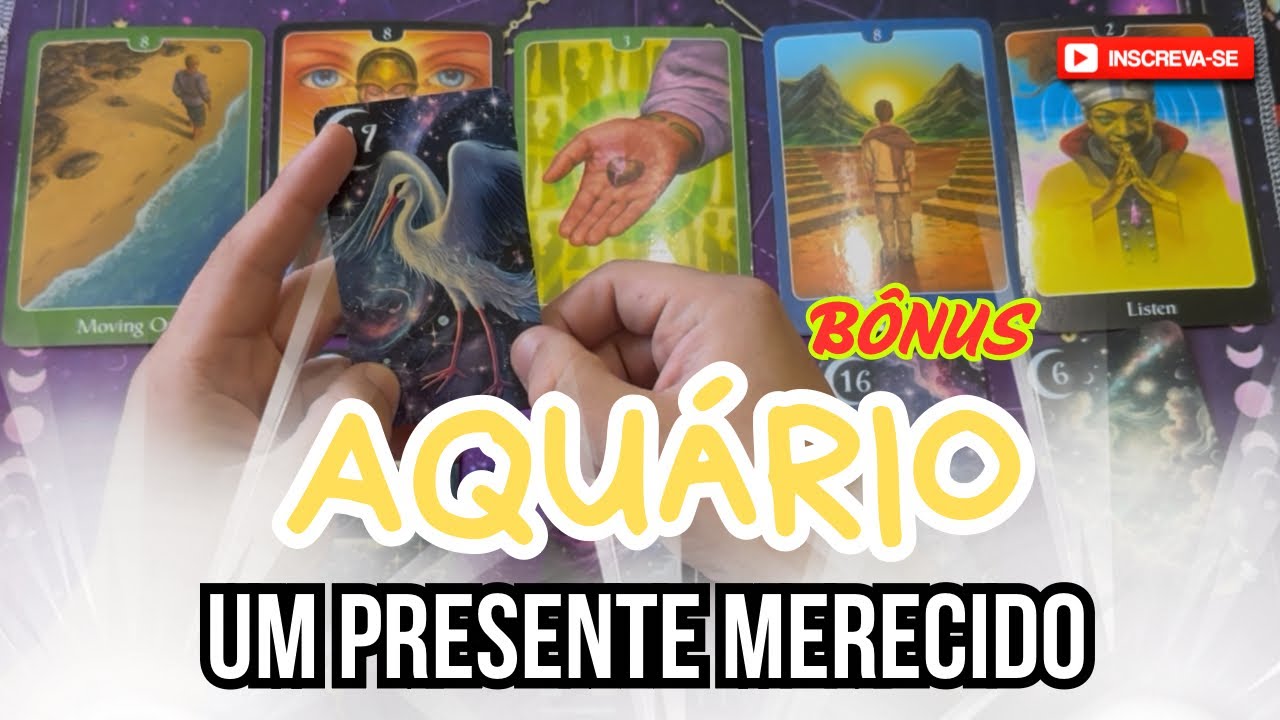 #1281 - [BÔNUS] TAROT AQUÁRIO ♒️ | A MUDANÇA É TÃO GRANDE QUE VAI TE SURPRENDER. VEM MUITO RÁPIDO. 
