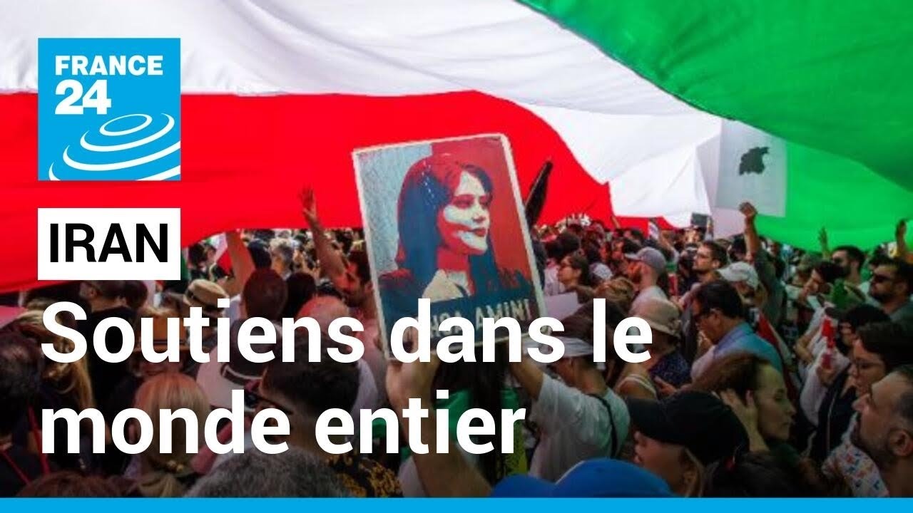 Contestations en Iran : le monde entier manifeste pour soutenir les femmes r&eacute;prim&eacute;es &bull; FRANCE 24