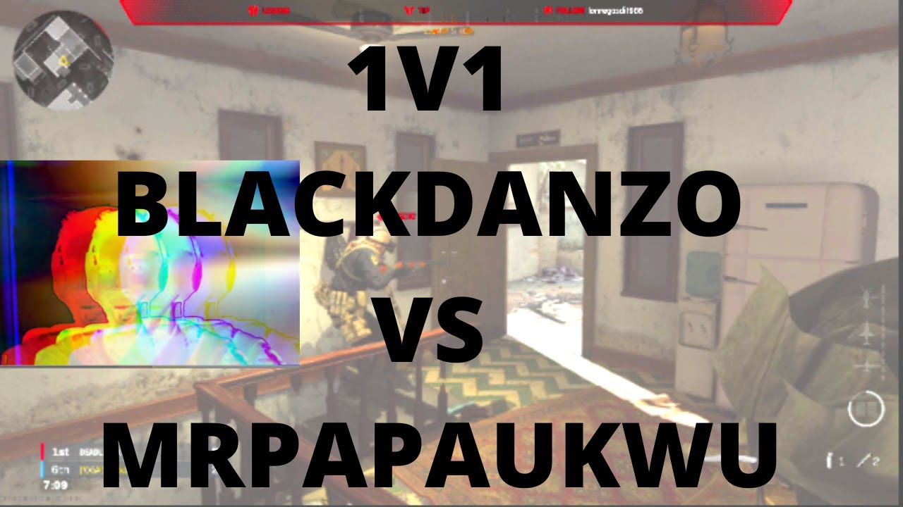 1V1 BLACKDANZO VS MRPAPAUKWU GAME 6