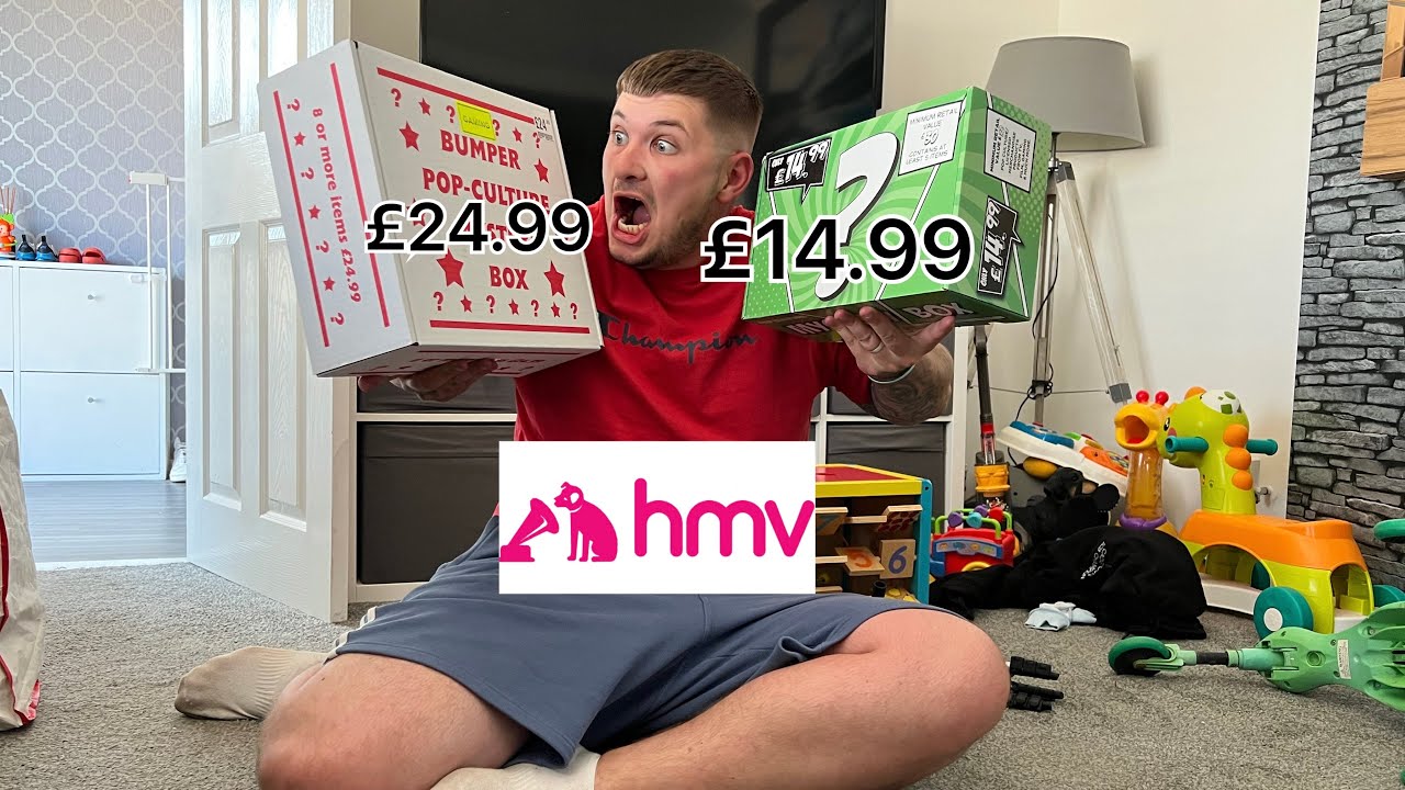 I Bought 2 HMV Mystery Boxes | Uk Reseller