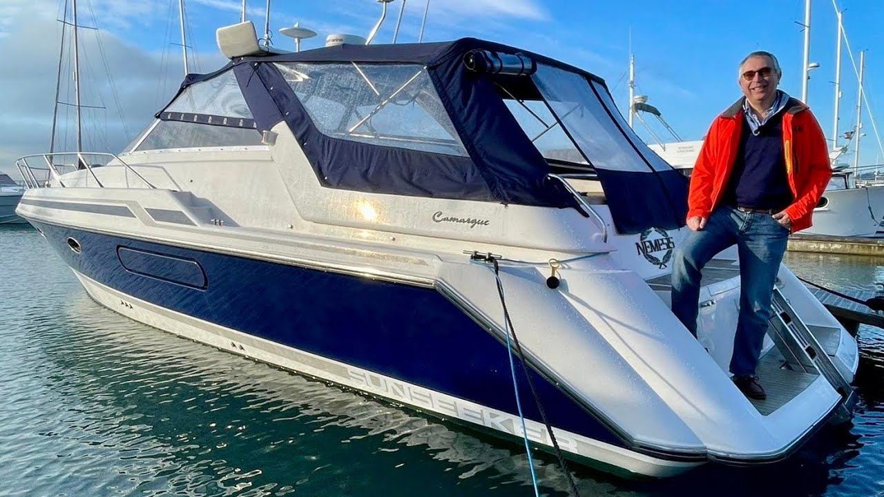 £100,000 Yacht Tour : 1992 Sunseeker Camargue 46