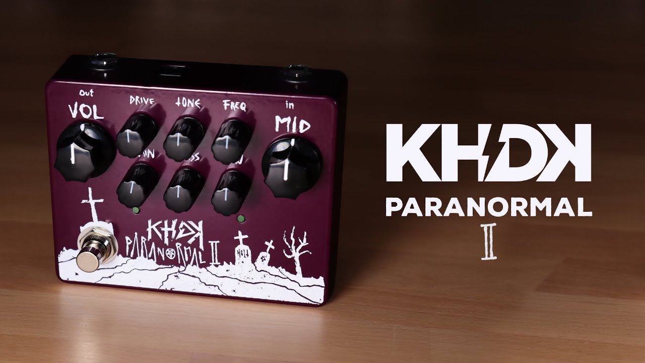 Hračky na hraní #4 - KHDK Mystery Pedal: Gary Holt Paranormal II Overdrive