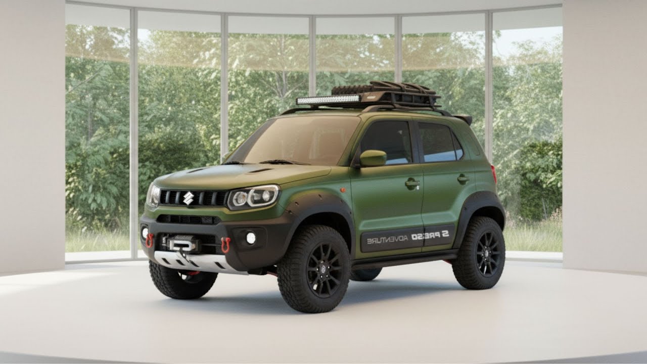 Концепт Suzuki S-Presso Mini Off Road 2026 года – это была плохая идея… Или нет!