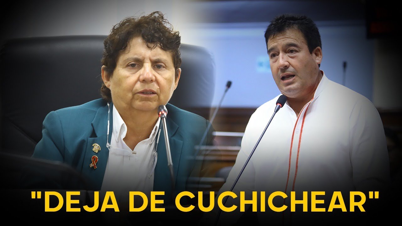 Tensión en el Congreso: acusan a Susel Paredes de “estar cuchicheando” mientras otros hablan