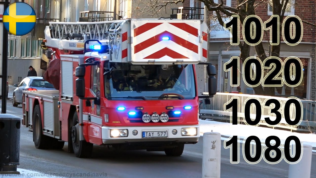Fire Department x 4 and police arrives at apartment fire [SE | 12.2021]