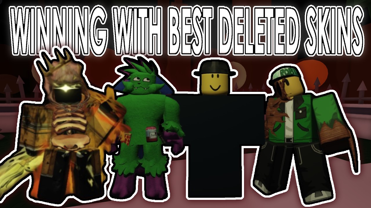 WINNING with BEST DELETED SKINS! (rochas comeback) | FORSAKEN
