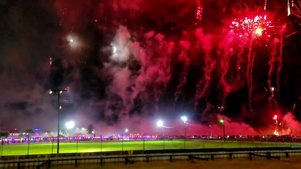 GUYANA 2022/2023 FIREWORKS in GEORGETOWN - Happy New Year 2023