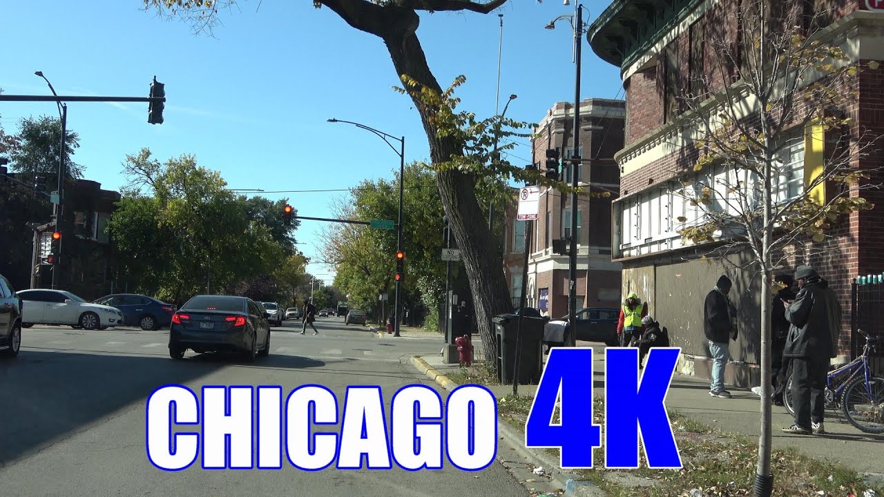 CHICAGO - Driving in Plagued by Drugs, Shootings and Murder West Garfield Park
